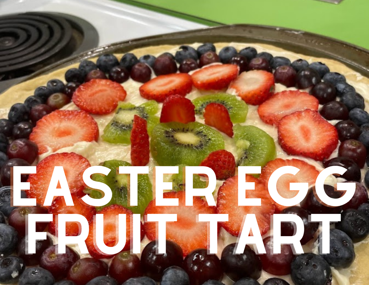 No-Bake Easter Egg Fruit Tart