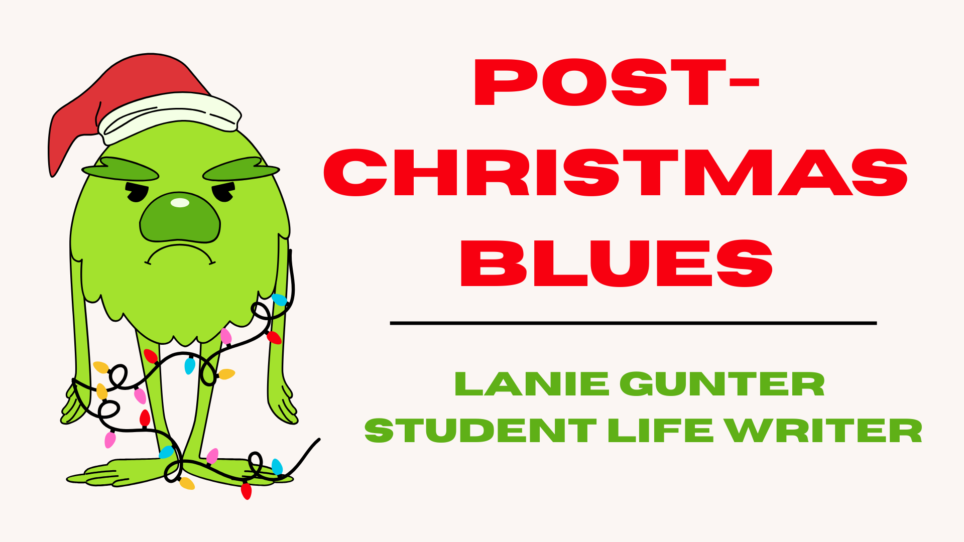Post Christmas Blues